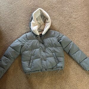 Hollister puffy jacket